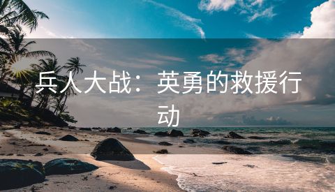 兵人大战：英勇的救援行动